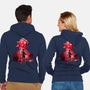 Vi Is Violet-Unisex-Zip-Up-Sweatshirt-hypertwenty