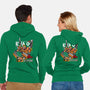 Eva Mecha 00-Unisex-Zip-Up-Sweatshirt-hirolabs