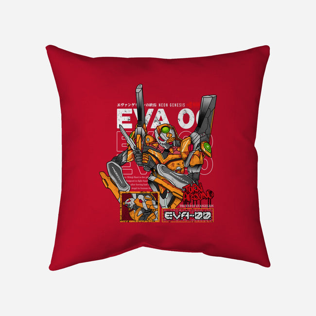 Eva Mecha 00-None-Removable Cover w Insert-Throw Pillow-hirolabs