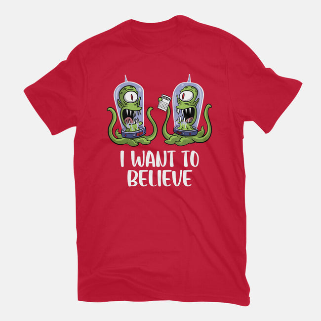 I Want To Believe In The Lottery-Mens-Basic-Tee-zascanauta