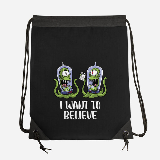 I Want To Believe In The Lottery-None-Drawstring-Bag-zascanauta