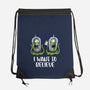 I Want To Believe In The Lottery-None-Drawstring-Bag-zascanauta