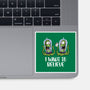 I Want To Believe In The Lottery-None-Glossy-Sticker-zascanauta