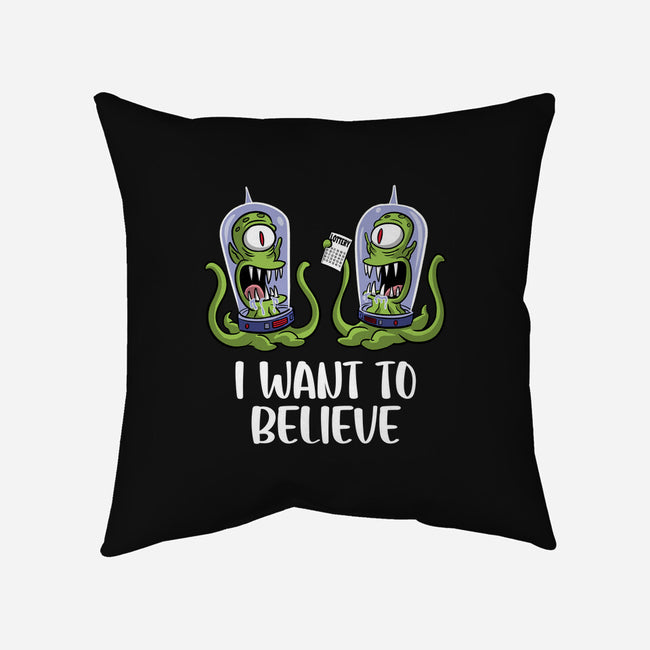 I Want To Believe In The Lottery-None-Removable Cover w Insert-Throw Pillow-zascanauta