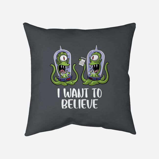 I Want To Believe In The Lottery-None-Removable Cover w Insert-Throw Pillow-zascanauta
