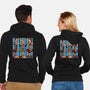 The Capua Bunch-Unisex-Zip-Up-Sweatshirt-AndreusD