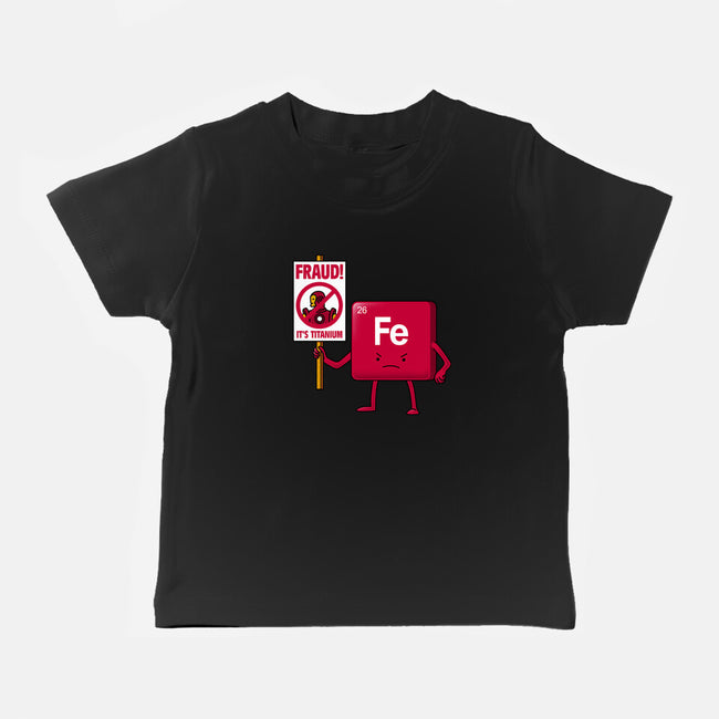 Iron Against Fraud-Baby-Basic-Tee-patrickgp
