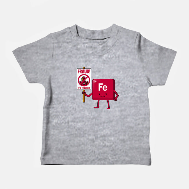 Iron Against Fraud-Baby-Basic-Tee-patrickgp