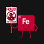 Iron Against Fraud-None-Stretched-Canvas-patrickgp