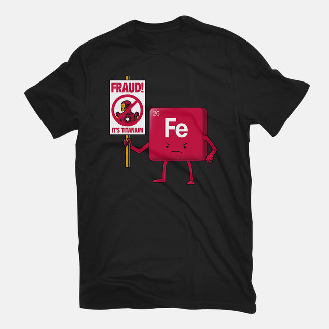 Iron Against Fraud-Mens-Basic-Tee-patrickgp