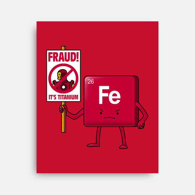 Iron Against Fraud-None-Stretched-Canvas-patrickgp