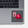 Iron Against Fraud-None-Glossy-Sticker-patrickgp