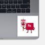 Iron Against Fraud-None-Glossy-Sticker-patrickgp