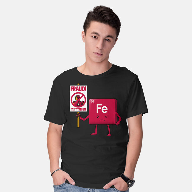 Iron Against Fraud-Mens-Basic-Tee-patrickgp