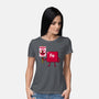 Iron Against Fraud-Womens-Basic-Tee-patrickgp