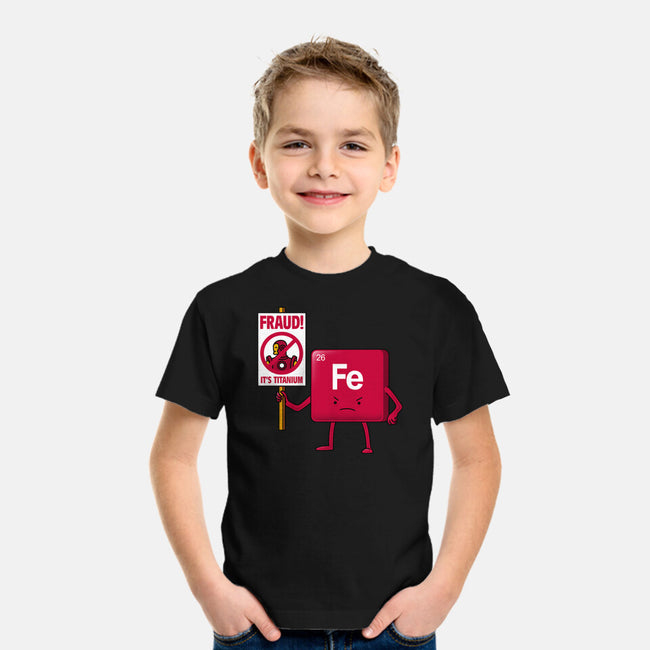 Iron Against Fraud-Youth-Basic-Tee-patrickgp