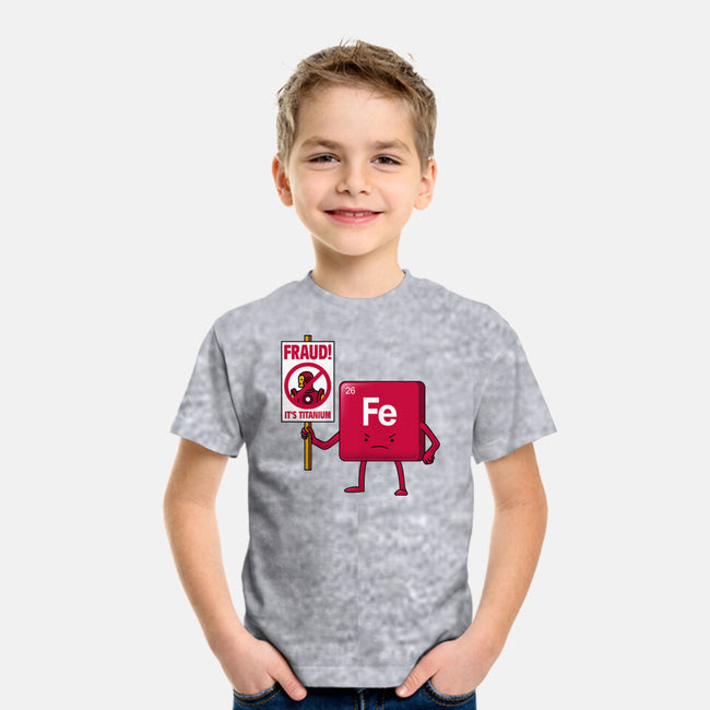 Iron Against Fraud-Youth-Basic-Tee-patrickgp