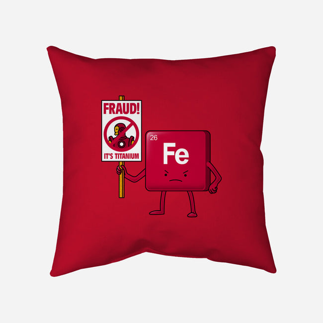 Iron Against Fraud-None-Removable Cover w Insert-Throw Pillow-patrickgp
