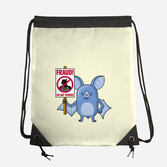 Bats Against Fraud-None-Drawstring-Bag-patrickgp