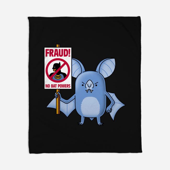 Bats Against Fraud-None-Fleece-Blanket-patrickgp