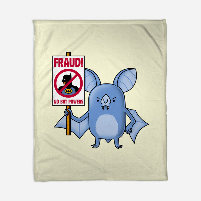 Bats Against Fraud-None-Fleece-Blanket-patrickgp
