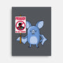 Bats Against Fraud-None-Stretched-Canvas-patrickgp