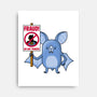 Bats Against Fraud-None-Stretched-Canvas-patrickgp