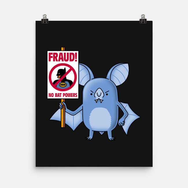 Bats Against Fraud-None-Matte-Poster-patrickgp