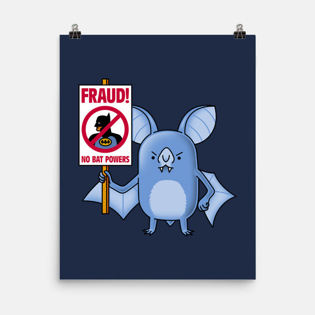 Bats Against Fraud-None-Matte-Poster-patrickgp