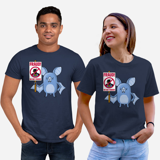 Bats Against Fraud-Unisex-Basic-Tee-patrickgp