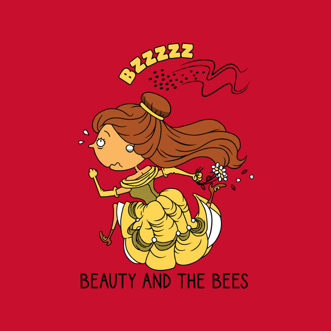 Beauty And The Bees-None-Drawstring-Bag-imisko