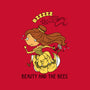 Beauty And The Bees-Womens-Basic-Tee-imisko