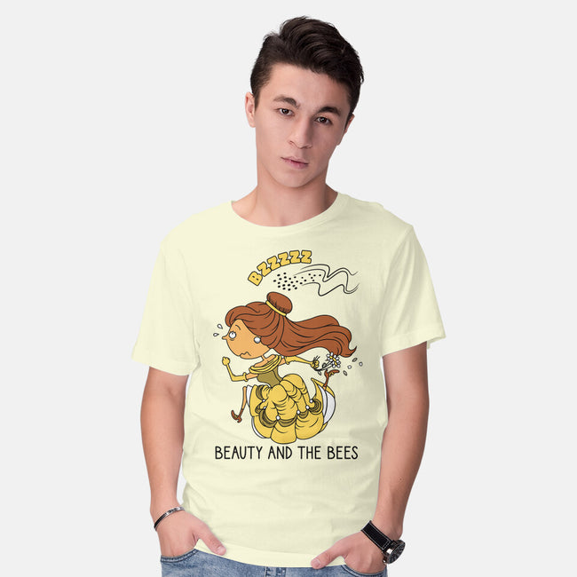 Beauty And The Bees-Mens-Basic-Tee-imisko