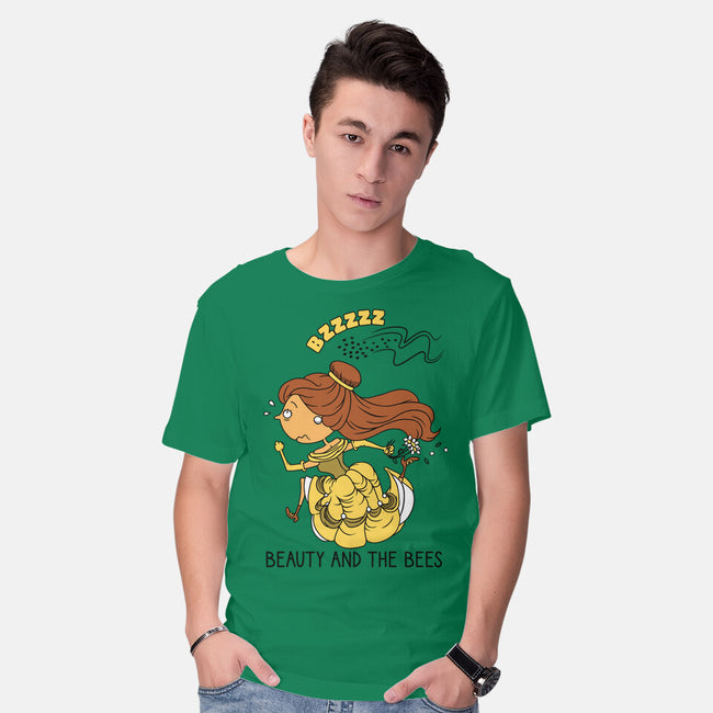 Beauty And The Bees-Mens-Basic-Tee-imisko