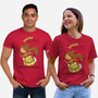 Beauty And The Bees-Unisex-Basic-Tee-imisko