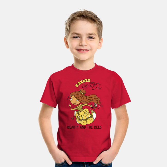 Beauty And The Bees-Youth-Basic-Tee-imisko