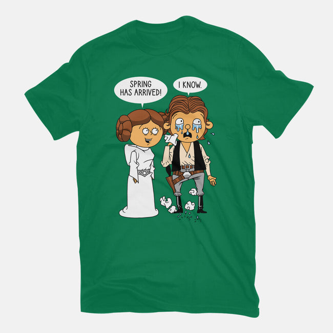 Allergy Wars-Unisex-Basic-Tee-imisko