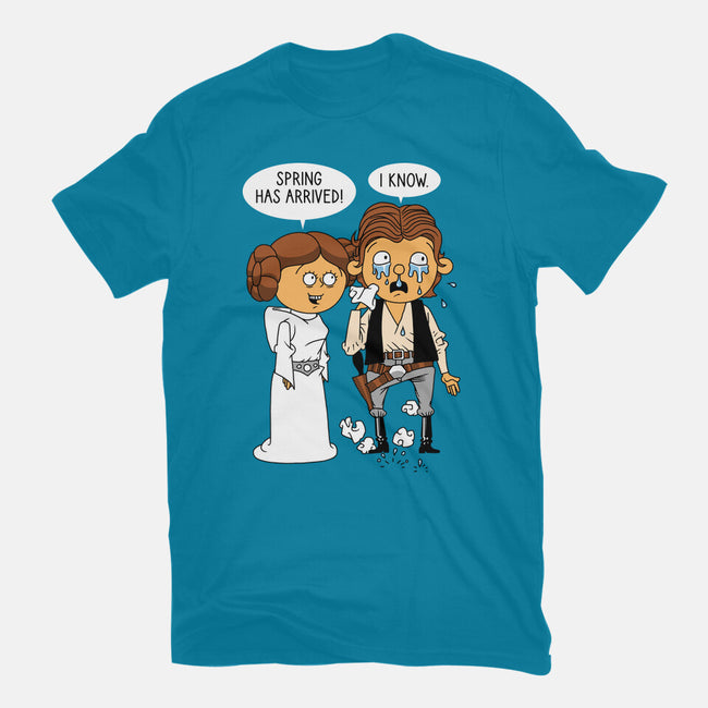 Allergy Wars-Unisex-Basic-Tee-imisko