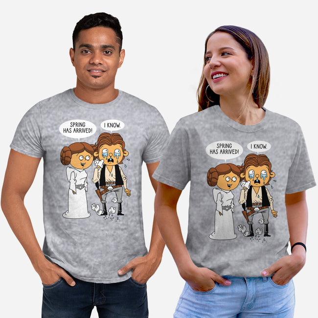 Allergy Wars-Unisex-Basic-Tee-imisko