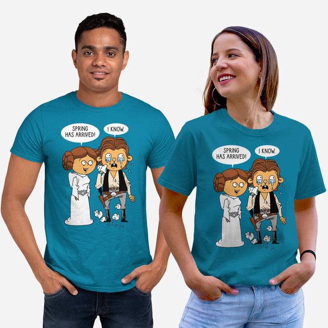 Allergy Wars-Unisex-Basic-Tee-imisko