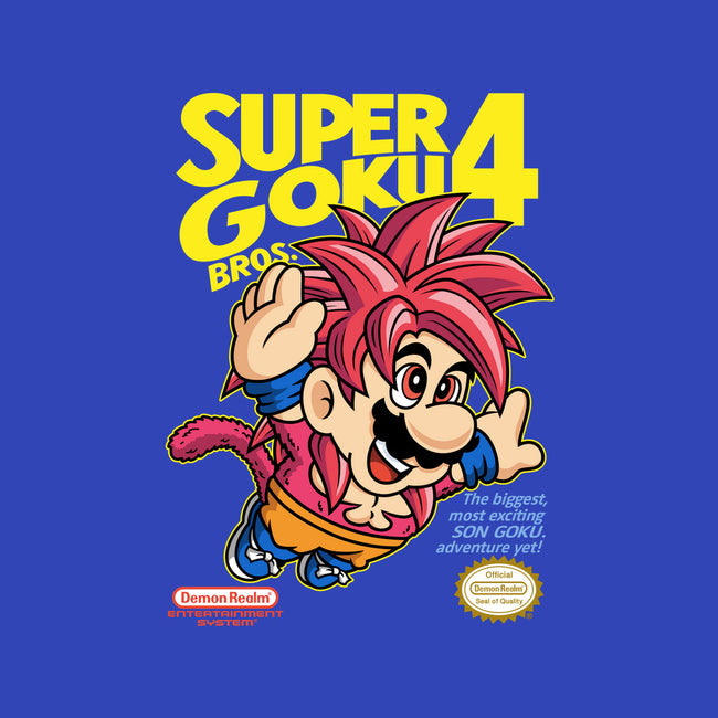 Super Goku Bros 4-Mens-Basic-Tee-Barbadifuoco