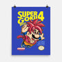 Super Goku Bros 4-None-Matte-Poster-Barbadifuoco