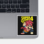 Super Goku Bros 4-None-Glossy-Sticker-Barbadifuoco