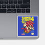 Super Goku Bros 4-None-Glossy-Sticker-Barbadifuoco