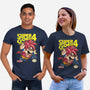 Super Goku Bros 4-Unisex-Basic-Tee-Barbadifuoco