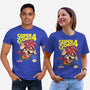 Super Goku Bros 4-Unisex-Basic-Tee-Barbadifuoco