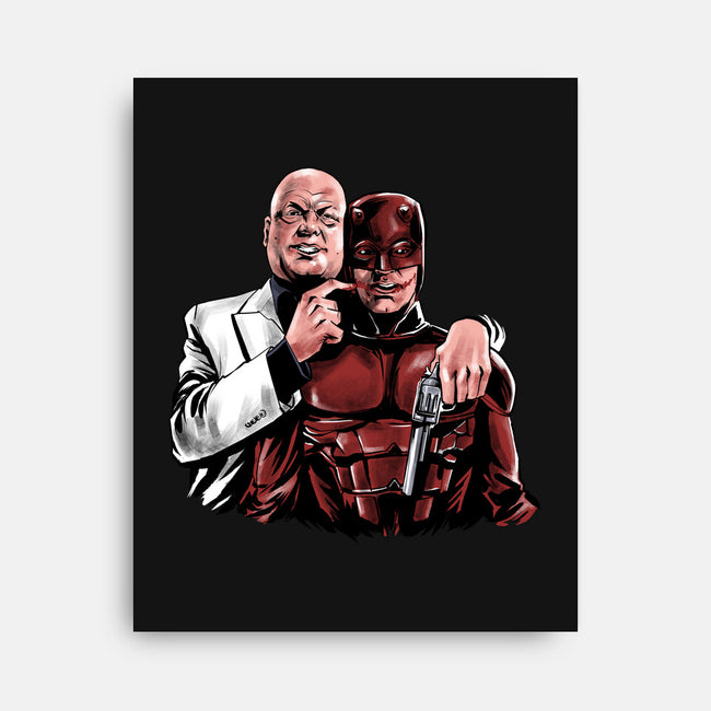 The Kingpin Joke-None-Stretched-Canvas-zascanauta
