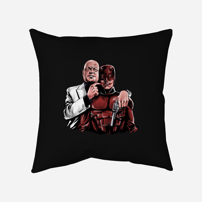 The Kingpin Joke-None-Removable Cover w Insert-Throw Pillow-zascanauta