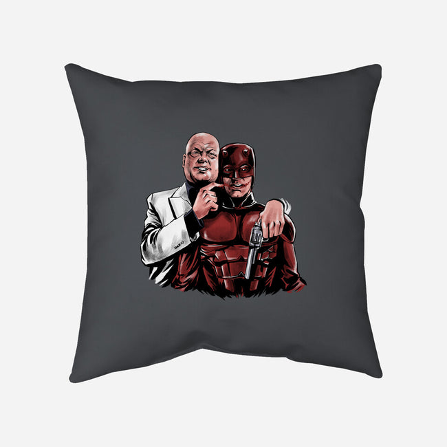 The Kingpin Joke-None-Removable Cover w Insert-Throw Pillow-zascanauta