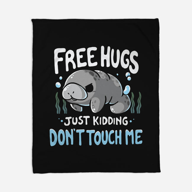 Don't Touch Me-None-Fleece-Blanket-Vallina84